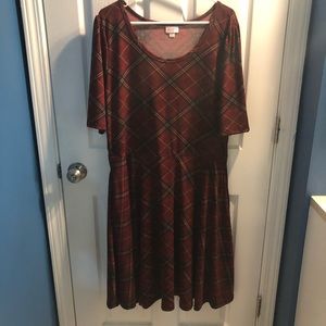 BOGO/50 LuLaRoe Plaid Nicole with pockets!